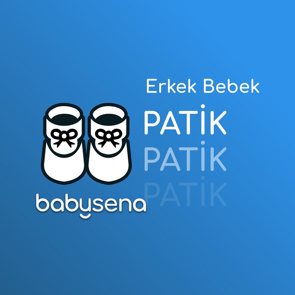 Erkek Bebek Giyim Patik - Erkek Bebek Kıyafet Patik - Erkek Bebek Tekstil Patik