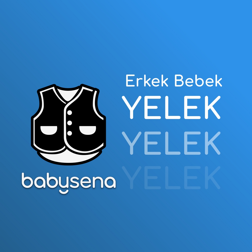 Erkek Bebek Giyim Yelek - Erkek Bebek Kıyafet Yelek - Erkek Bebek Tekstil Yelek