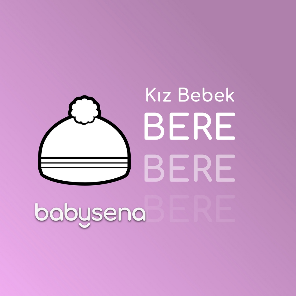 Kız Bebek Giyim Bere - Kız Bebek Kıyafet Bere - Kız Bebek Tekstil Bere