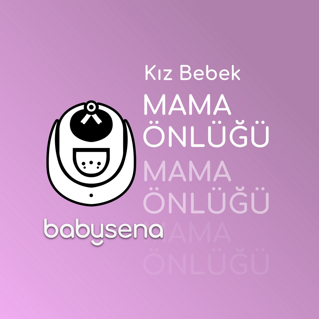 Kız Bebek Giyim Mama Önlüğü - Kız Bebek Kıyafet Mama Önlüğü - Kız Bebek Tekstil Mama Önlüğü